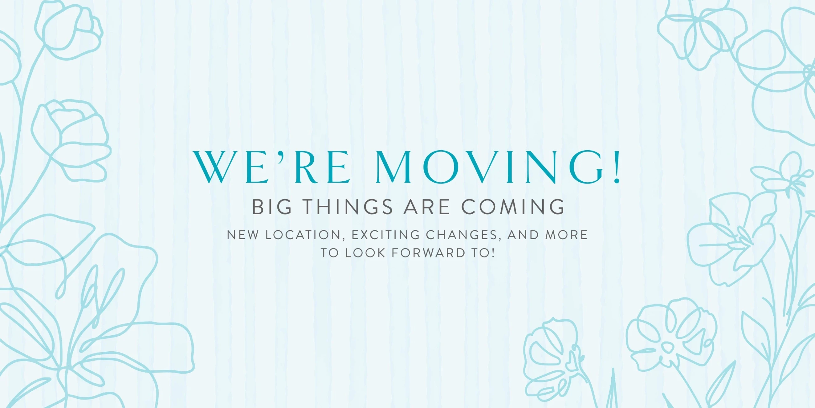 Moving announcement desktop banner