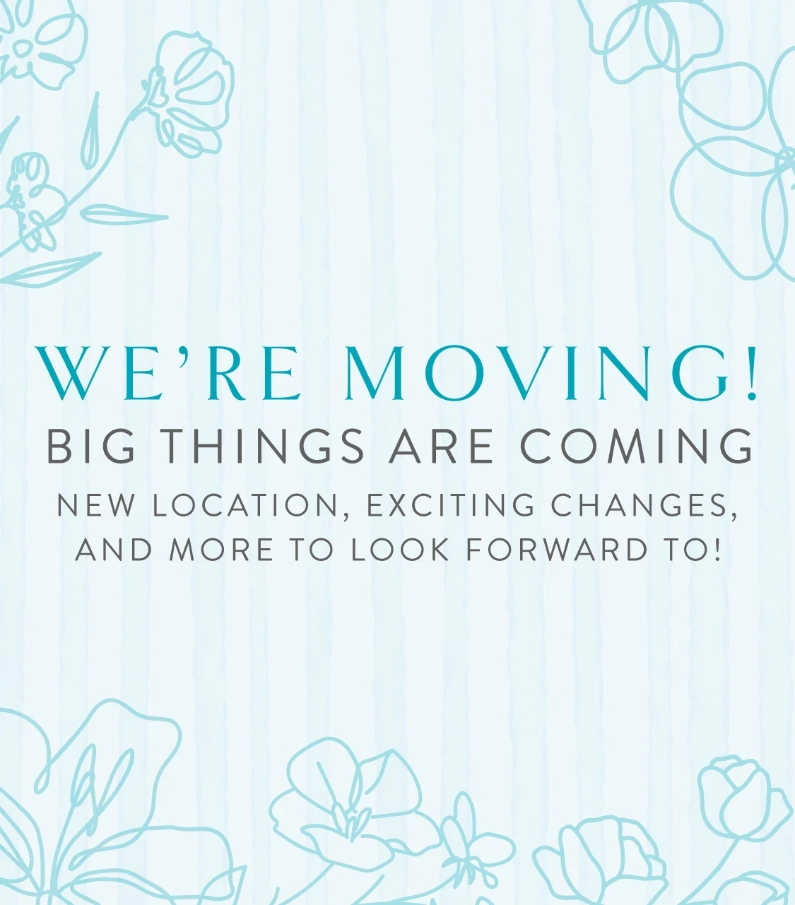 Moving announcement mobile banner