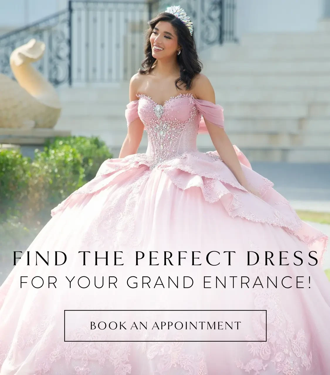 Quinceañera Spring 2025 mobile banner